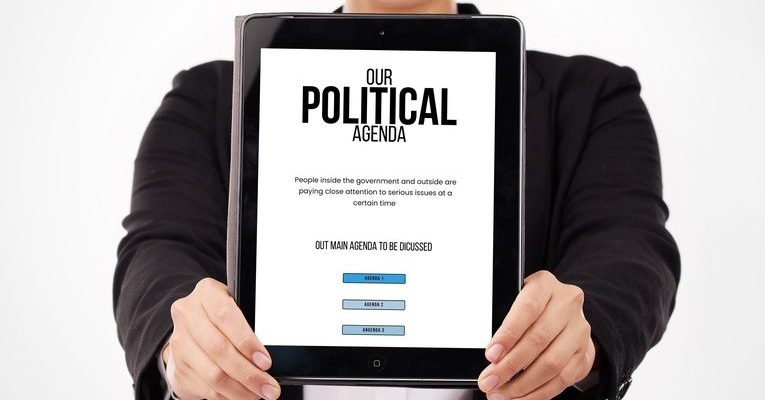 Grafik von politisches framing als agenda